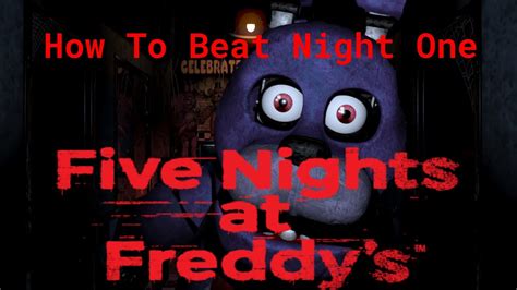 how to beat 5 nights at freddy's